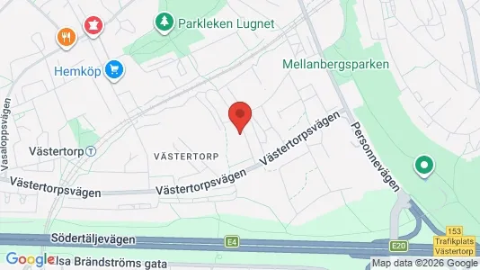 Lägenheter till salu i Söderort - kort over placeringen