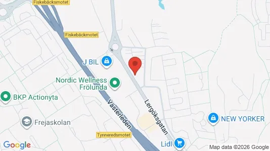 Lägenheter till salu i Askim-Frölunda-Högsbo - kort over placeringen