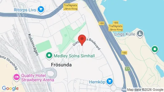 Lägenheter till salu i Solna - Bild från Google Street View