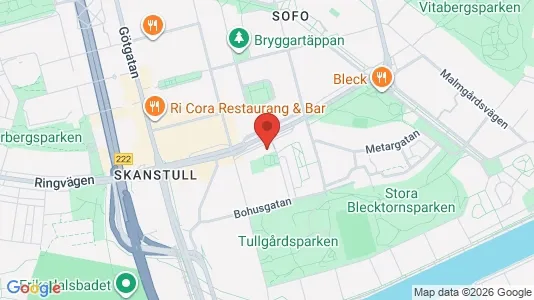 Lägenheter till salu i Södermalm - kort over placeringen
