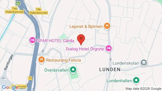 Lägenheter till salu i Örgryte-Härlanda - kort over placeringen