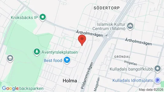 Lägenheter till salu i Fosie - kort over placeringen