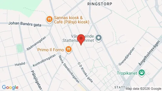 Lägenheter till salu i Helsingborg - kort over placeringen