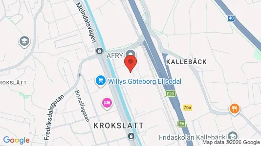Lägenheter till salu i Örgryte-Härlanda - kort over placeringen