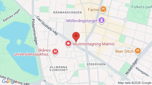 Lägenheter till salu i Malmö Centrum - Bild från Google Street View