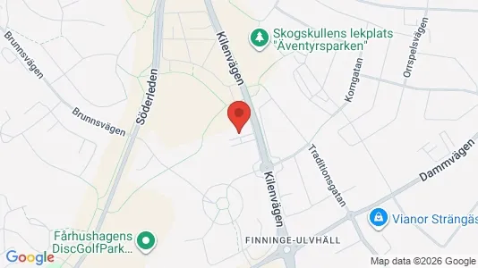 Lägenheter till salu i Strängnäs - kort over placeringen