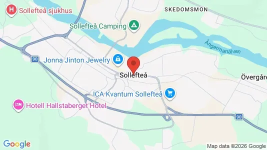 Hus till salu i Sollefteå - Bild från Google Street View