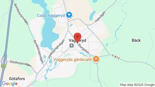 Hus till salu i Vaggeryd - Bild från Google Street View