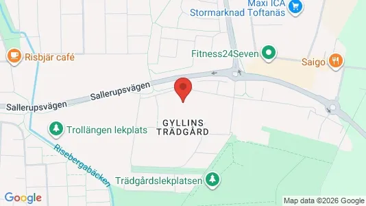 Lägenheter till salu i Malmö Centrum - kort over placeringen