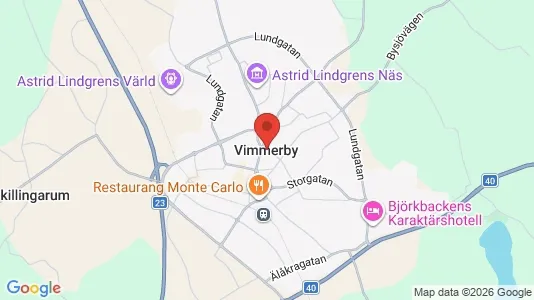 Lägenheter till salu i Vimmerby - Bild från Google Street View