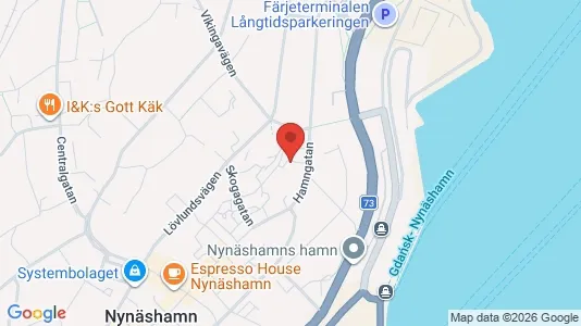 Lägenheter till salu i Nynäshamn - kort over placeringen