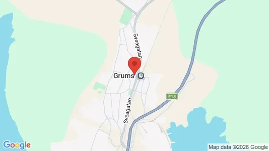 Hus till salu i Grums - Bild från Google Street View