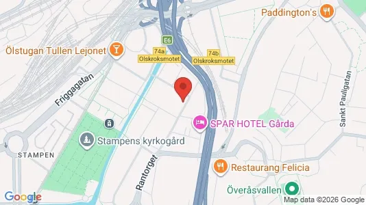 Lägenheter till salu i Örgryte-Härlanda - kort over placeringen