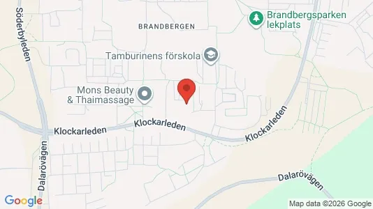 Lägenheter till salu i Haninge - kort over placeringen