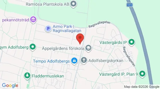 Lägenheter till salu i Helsingborg - kort over placeringen