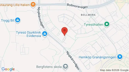 Lägenheter till salu i Tyresö - Bild från Google Street View