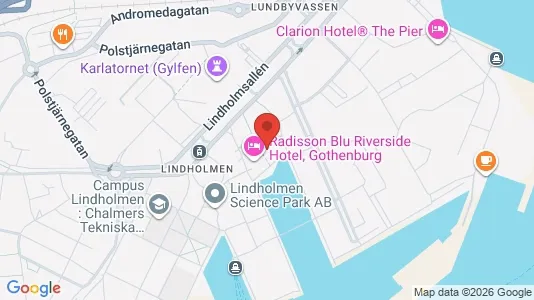 Lägenheter till salu i Lundby - kort over placeringen