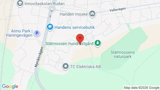 Lägenheter till salu i Haninge - kort over placeringen