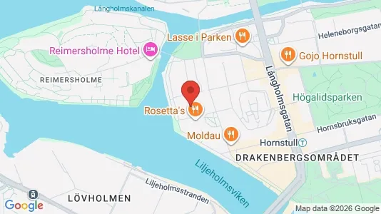 Lägenheter till salu i Södermalm - kort over placeringen