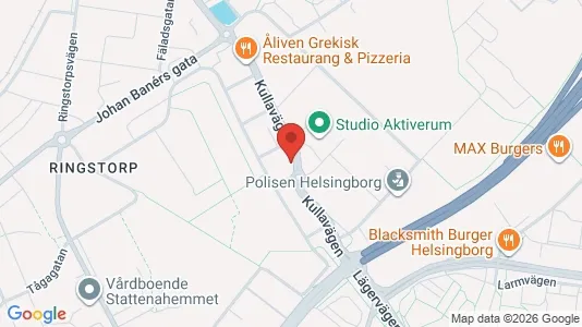 Lägenheter till salu i Helsingborg - kort over placeringen