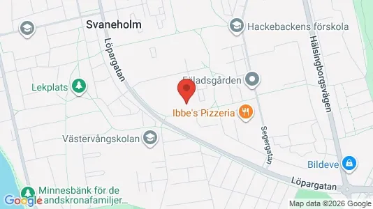 Lägenheter till salu i Landskrona - kort over placeringen