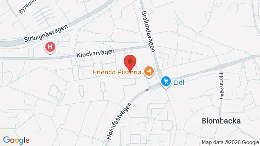 Lägenheter att hyra i Södertälje - kort over placeringen