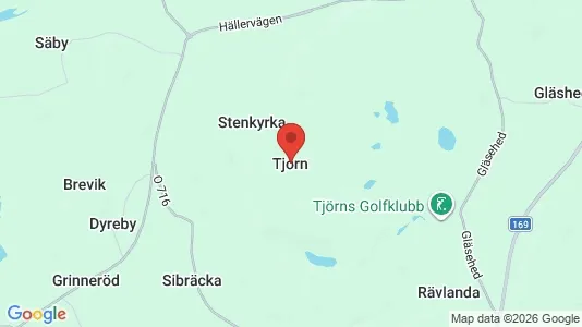 Fritidshus till salu i Tjörn - kort over placeringen