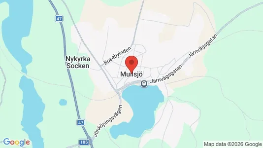Hus till salu i Mullsjö - Bild från Google Street View