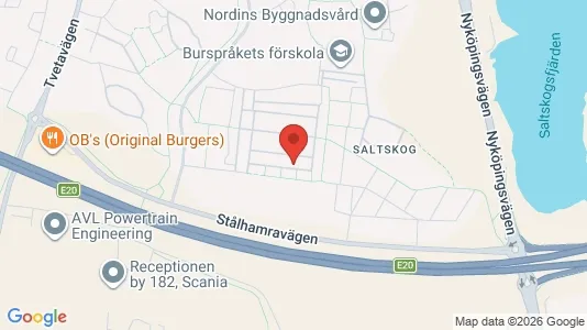 Lägenheter att hyra i Södertälje - kort over placeringen