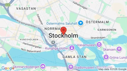 Lägenheter att hyra i Stockholm Innerstad - kort over placeringen