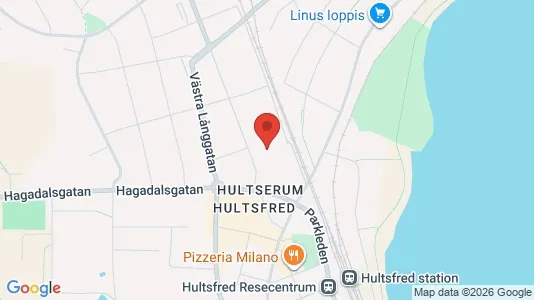 Lägenheter att hyra i Hultsfred - kort over placeringen
