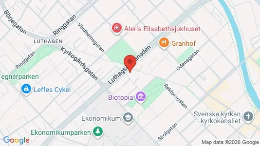 Lägenheter till salu i Uppsala - kort over placeringen