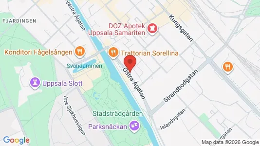 Bostadsrätter till salu i Uppsala - Bild från Google Street View