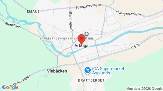 Hus till salu i Arboga - Bild från Google Street View