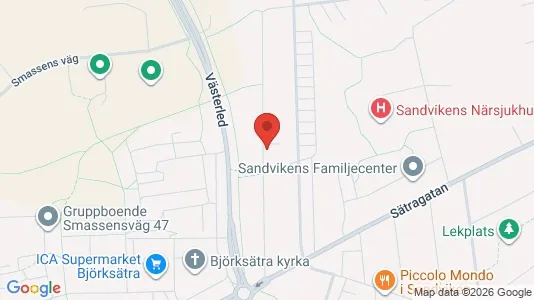 Bostadsrätter till salu i Sandviken - Bild från Google Street View