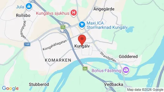 Radhus till salu i Kungälv - Bild från Google Street View