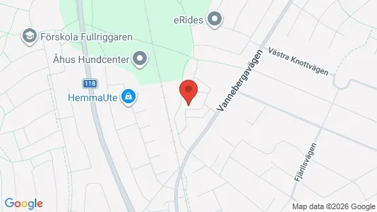 Lägenheter till salu i Kristianstad - kort over placeringen