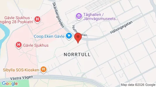 Bostadsrätter till salu i Gävle - Bild från Google Street View