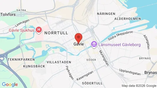 Lägenheter till salu i Gävle - Bild från Google Street View
