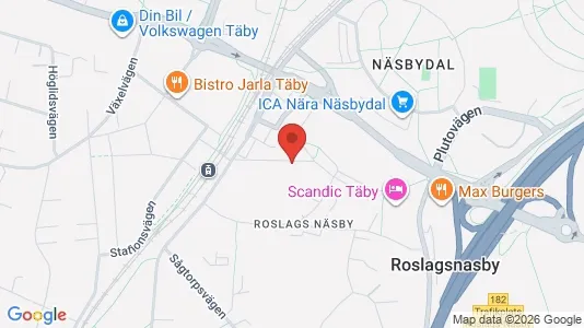 Lägenheter till salu i Täby - Bild från Google Street View