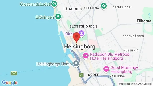 Radhus till salu i Helsingborg - Bild från Google Street View