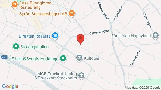Lägenheter till salu i Huddinge - Bild från Google Street View
