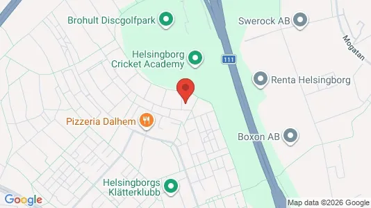 Lägenheter till salu i Helsingborg - kort over placeringen