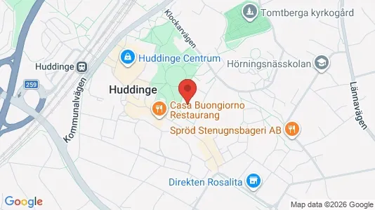 Bostadsrätter till salu i Huddinge - Bild från Google Street View