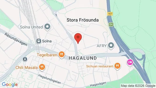 Lägenheter till salu i Solna - Bild från Google Street View