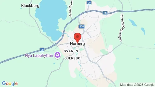 Hus till salu i Norberg - Bild från Google Street View