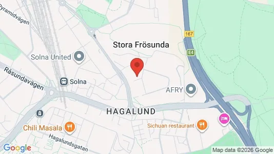 Bostadsrätter till salu i Solna - Bild från Google Street View