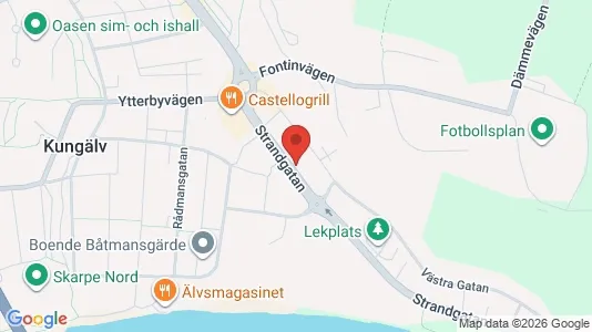 Bostadsrätter till salu i Kungälv - Bild från Google Street View
