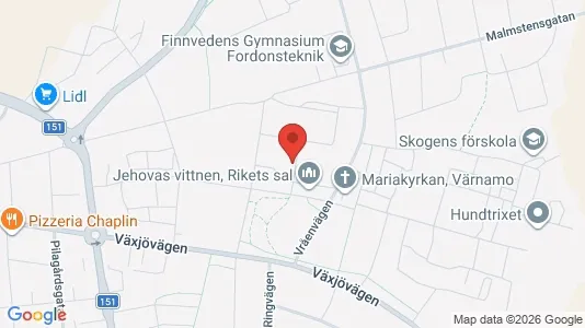 Bostadsrätter till salu i Värnamo - Bild från Google Street View
