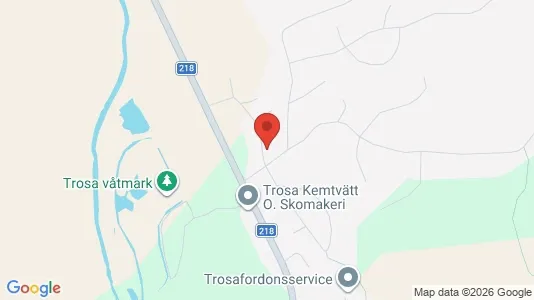 Bostadsrätter till salu i Trosa - Bild från Google Street View